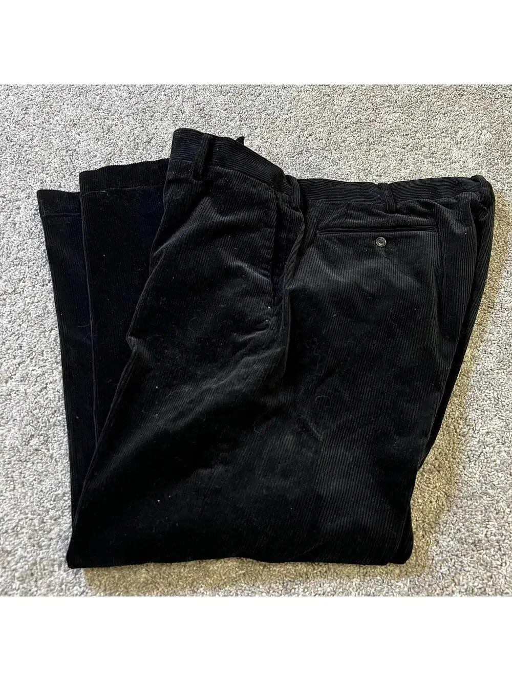 Polo Ralph Lauren Men’s Black Corduroy Pants size 38x30
